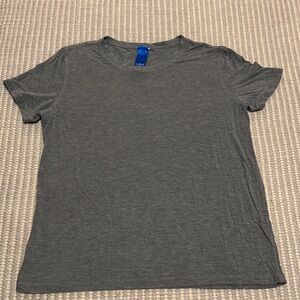 Kit and Ace Women's Charcoal Heather Short Sleeve Crew Tee